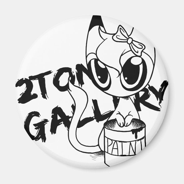 Sierra kitty magnet (Front)