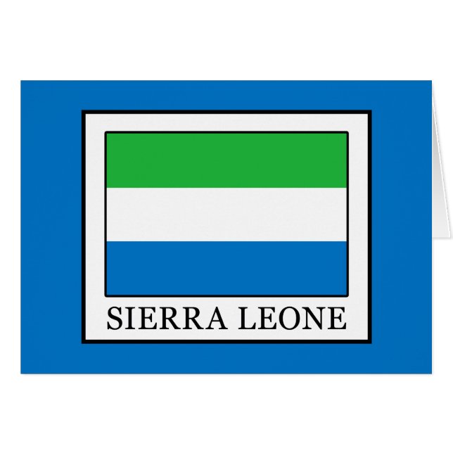 Sierra Leone (Front Horizontal)