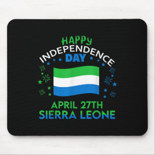 Sierra Leone 64th Independence Day Sierra Leonean Mouse Pad