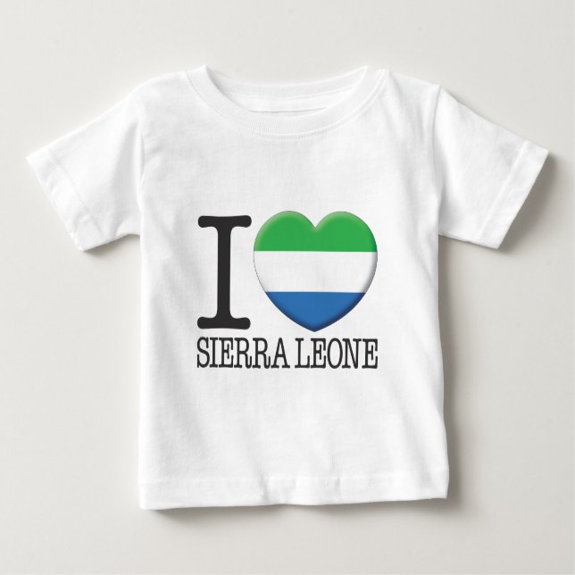 Sierra Leone Baby T-Shirt (Front)