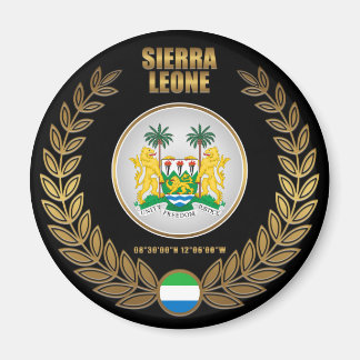 Sierra Leone Coat of Arms Magnet