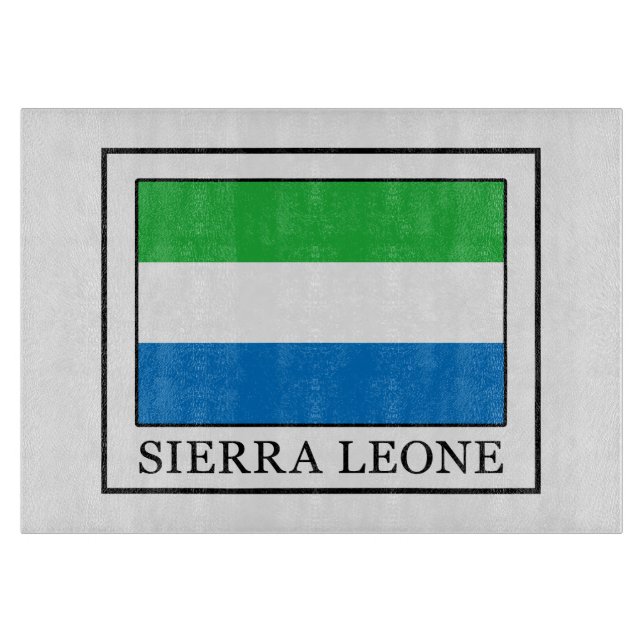 Sierra Leone Cutting Board (Front)