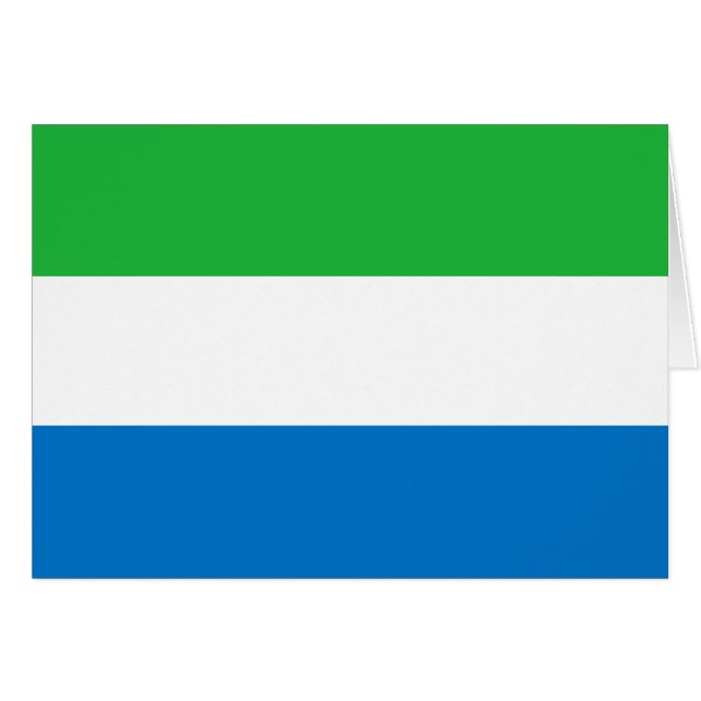 Sierra Leone Flag (Front Horizontal)