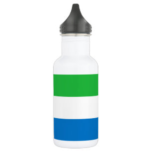 Sierra Leone Flag 532 Ml Water Bottle
