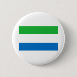 Sierra Leone Flag 6 Cm Round Badge