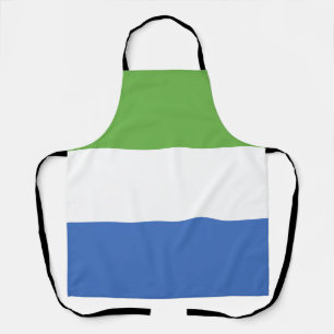 Sierra Leone flag Apron