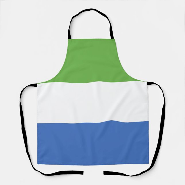 Sierra Leone flag Apron (Front)