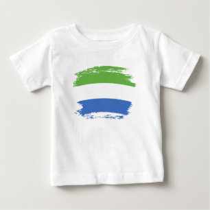 Sierra Leone flag Baby T-Shirt