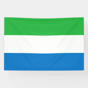 Sierra Leone Flag Banner