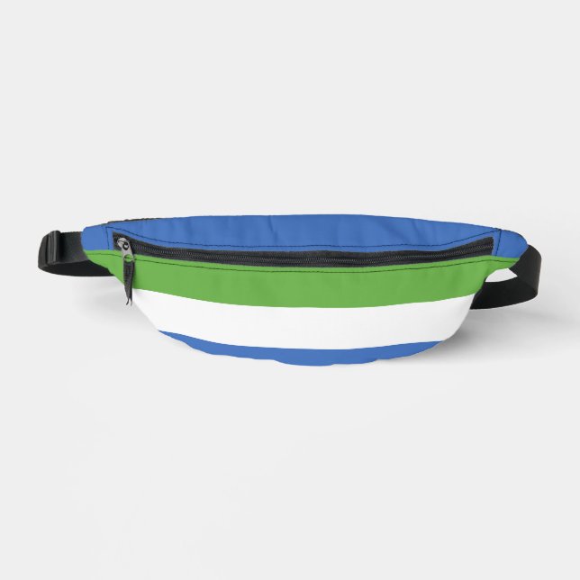 Sierra Leone flag Bum Bags (Front)