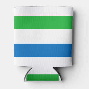 Sierra Leone Flag Can Cooler