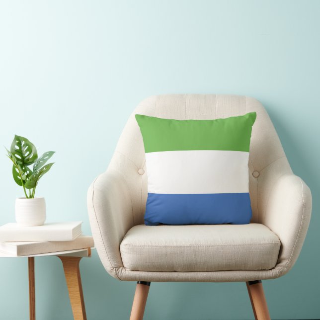 Sierra Leone flag Cushion (Chair)