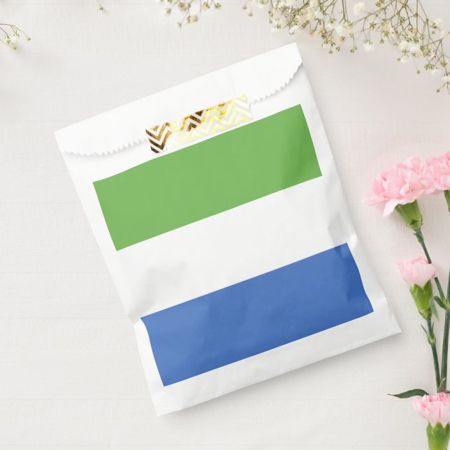 Sierra Leone flag Favour Bag (Sealed)
