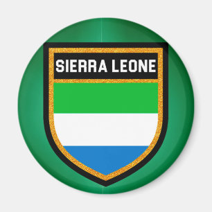 Sierra Leone Flag Magnet