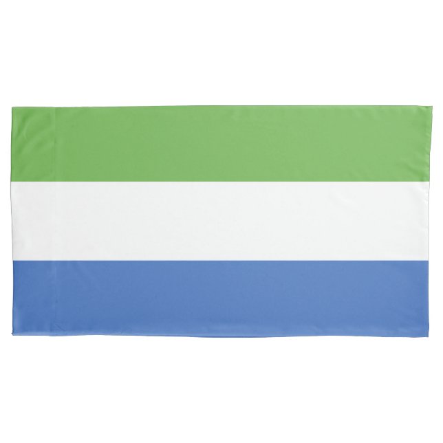 Sierra Leone flag Pillowcase (Front)