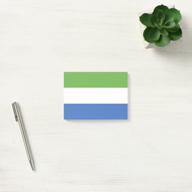 Sierra Leone flag Post-it Notes (Office)