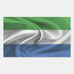 Sierra Leone Flag Rectangular Sticker