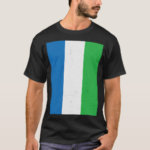 Sierra Leone Flag Sierra Leonean Travel T-Shirt