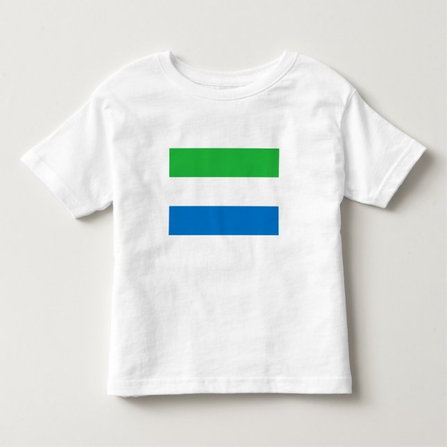 Sierra Leone Flag Toddler T-Shirt (Front)