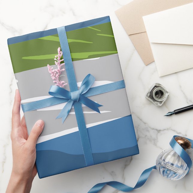 Sierra Leone Flag Wrapping Paper (Creator Uploaded)