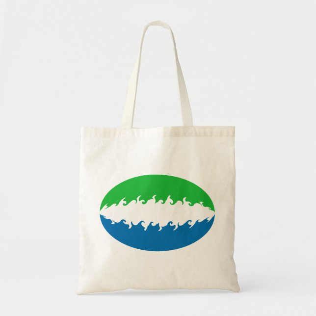 Sierra Leone Gnarly Flag Bag (Front)