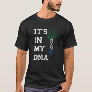 Sierra Leone It's In My Dna Siera Leonean Roots Pr T-Shirt