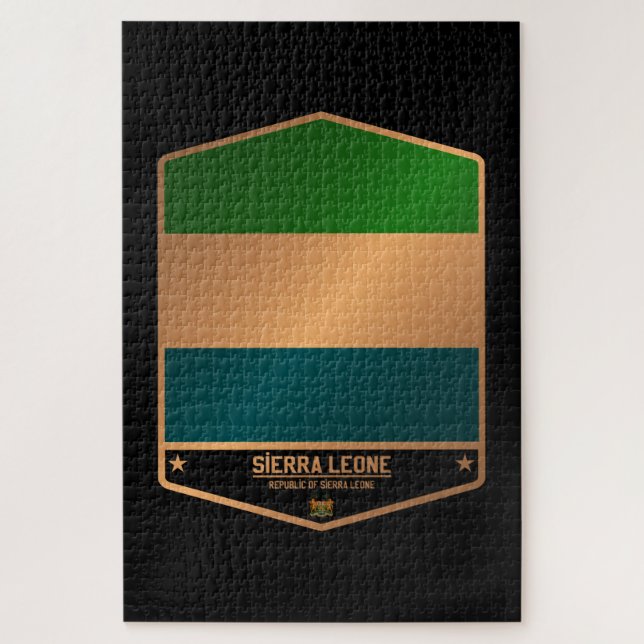 Sierra Leone Jigsaw Puzzle (Vertical)