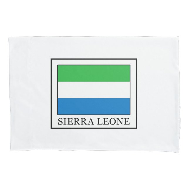 Sierra Leone Pillowcase (Front)