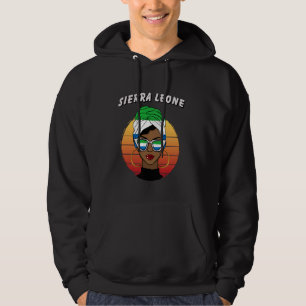 Sierra Leone, Sierra Leonean Flag, Sierra Leone Gi Hoodie