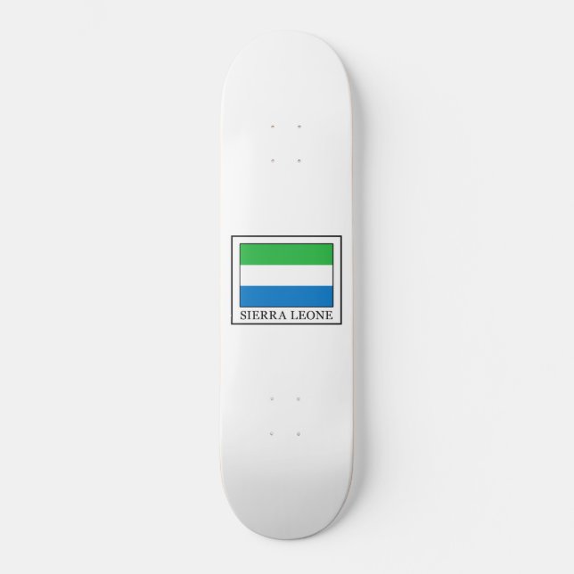 Sierra Leone Skateboard (Front)