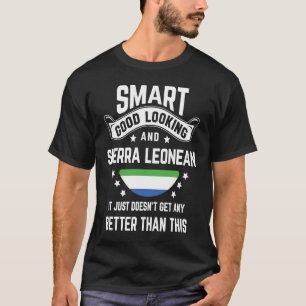 Sierra Leonean Flag Native Pride Sierra Leone Roo T-Shirt