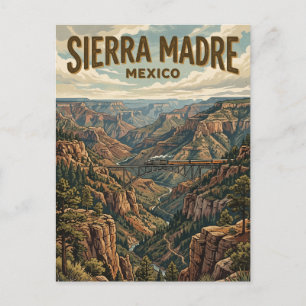 Sierra Madre Occidental Mexico Postcard