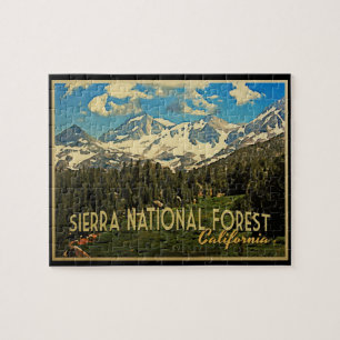 Sierra National Forest California Jigsaw Puzzle