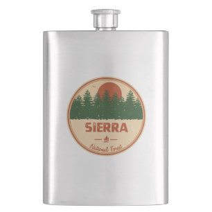 Sierra National Forest Hip Flask