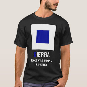 Sierra nautical flags T-Shirt