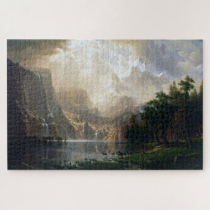 Sierra Nevada, California, Albert Bierstadt Jigsaw Puzzle