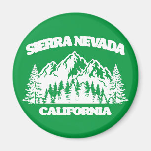 Sierra Nevada California Magnet