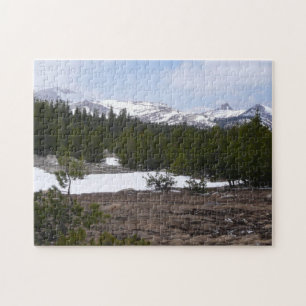Sierra Nevada Mountains and Snow at Yosemite Jigsaw Puzzle