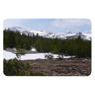 Sierra Nevada Mountains and Snow at Yosemite Magnet