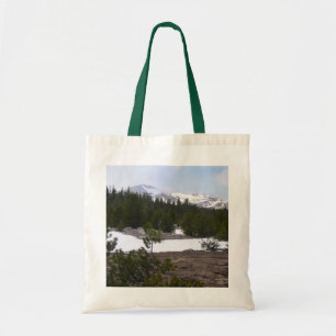 Sierra Nevada Mountains and Snow at Yosemite Tote Bag