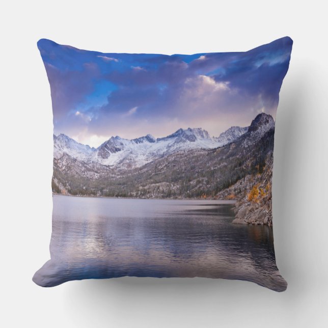 Sierra Nevada Mountains, Autumn, CA Cushion (Front)
