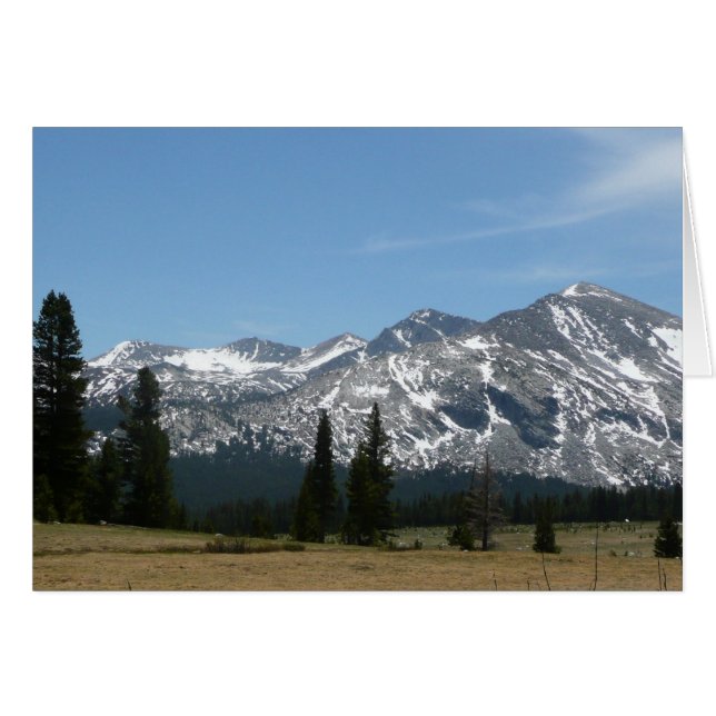 Sierra Nevada Mountains I from Yosemite (Front Horizontal)
