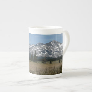 Sierra Nevada Mountains I from Yosemite Bone China Mug