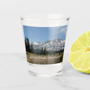 Sierra Nevada Mountains I from Yosemite Shot Glass
