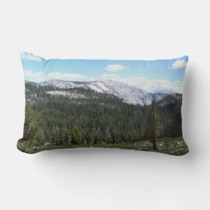 Sierra Nevada Mountains II from Yosemite Lumbar Cushion