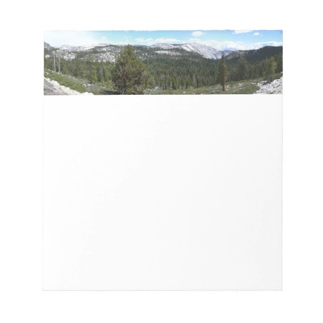 Sierra Nevada Mountains II from Yosemite Notepad (Front)