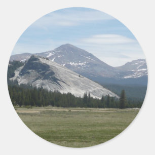 Sierra Nevada Mountains III Yosemite National Park Classic Round Sticker