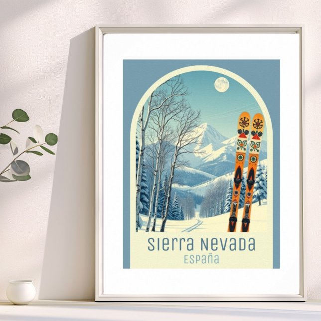 Sierra Nevada Spain España resort Poster (Creator Uploaded)