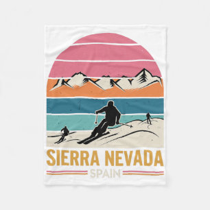 Sierra Nevada Spain  Fleece Blanket