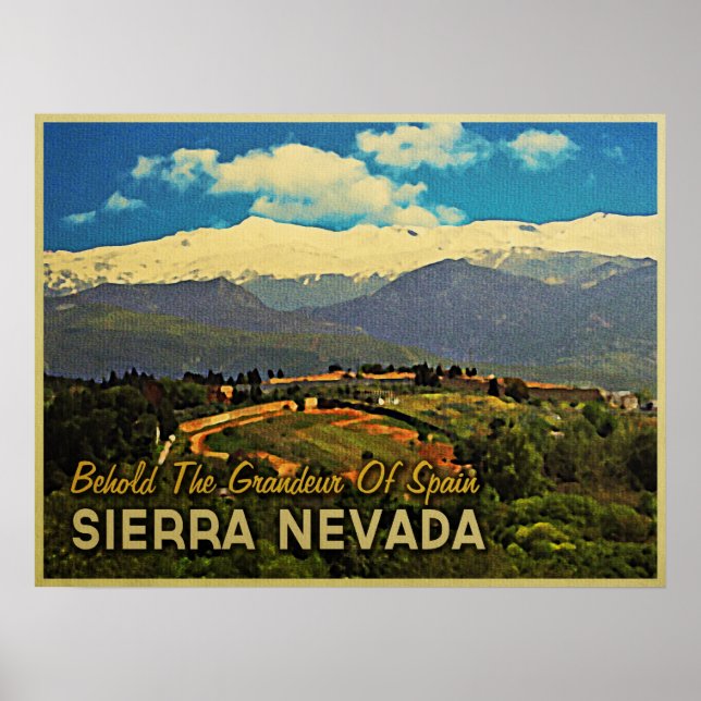 Sierra Nevada Spain Poster (Front)